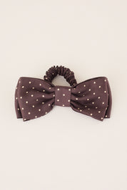 Silk hair bow