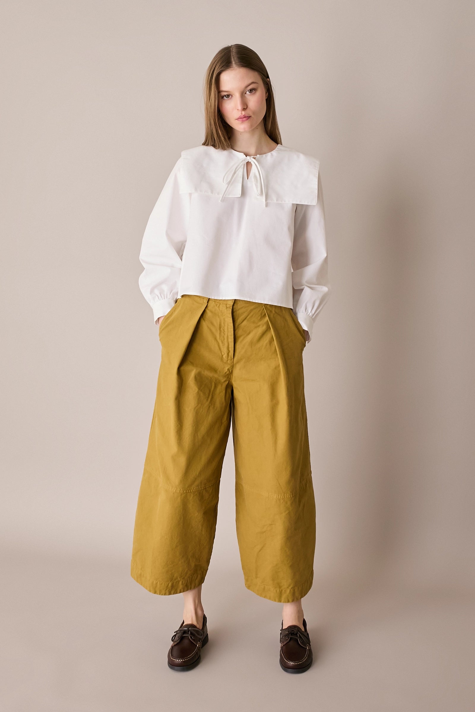 Sailor top in cotone