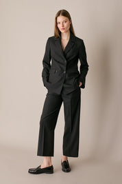 Pleated Wool Trousers
