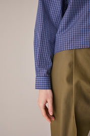 Camicia boxy in cotone