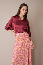 Satin blouse