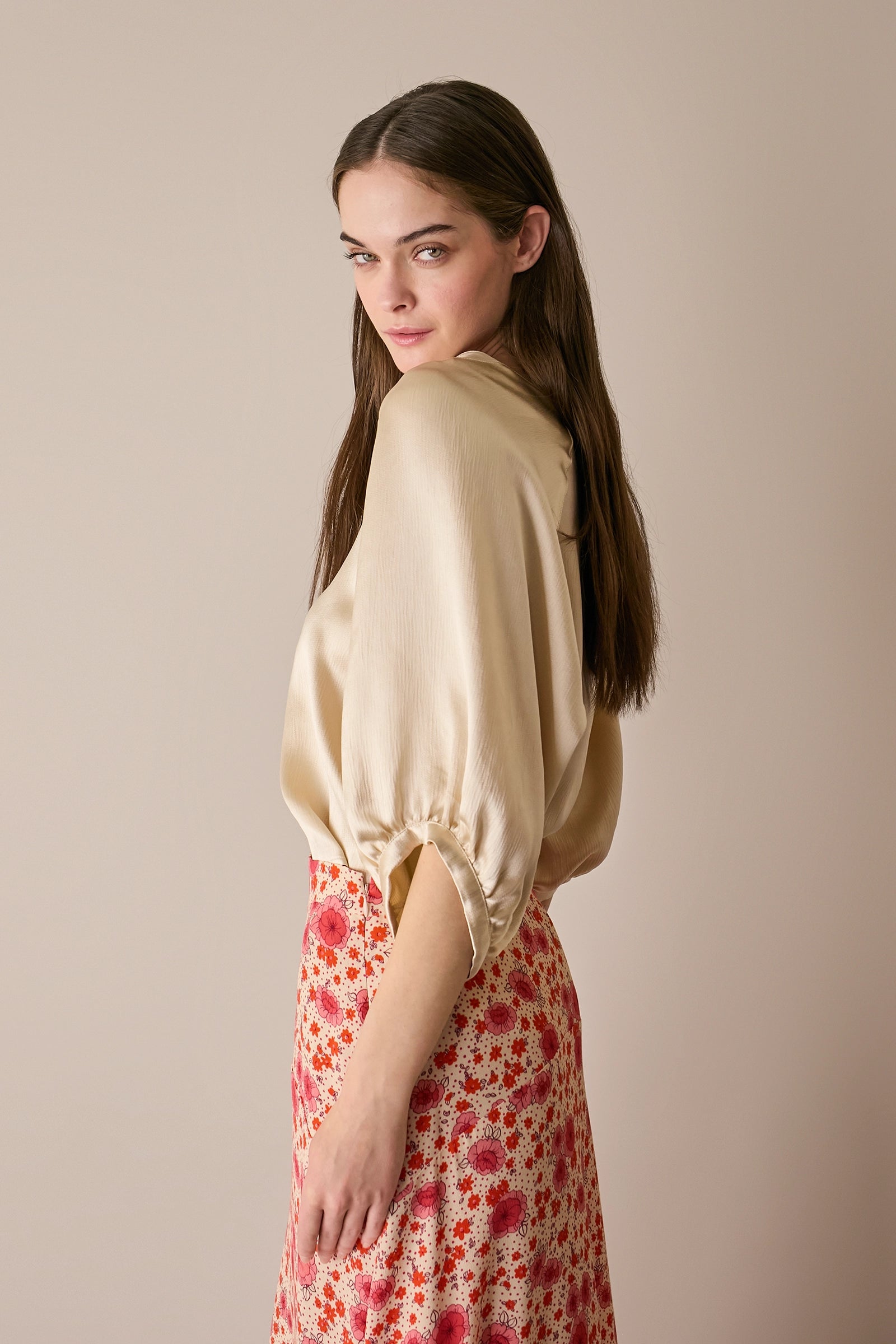 Satin blouse
