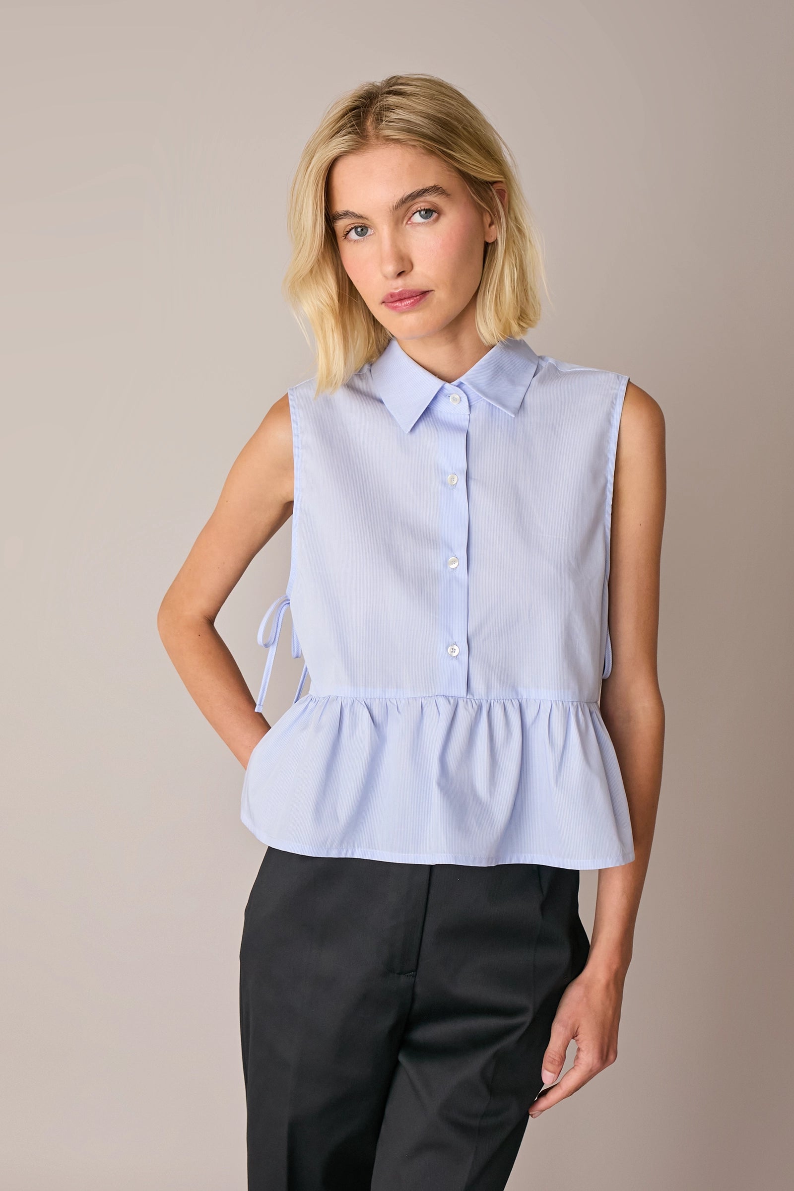 Camicia con fiocchetti