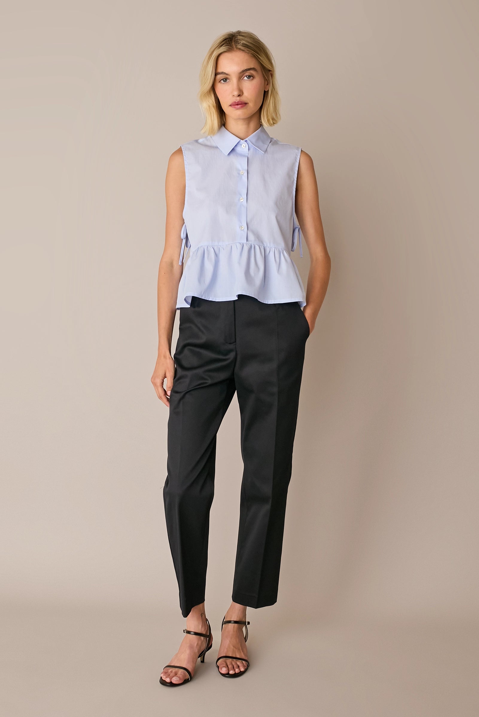 Camicia con fiocchetti