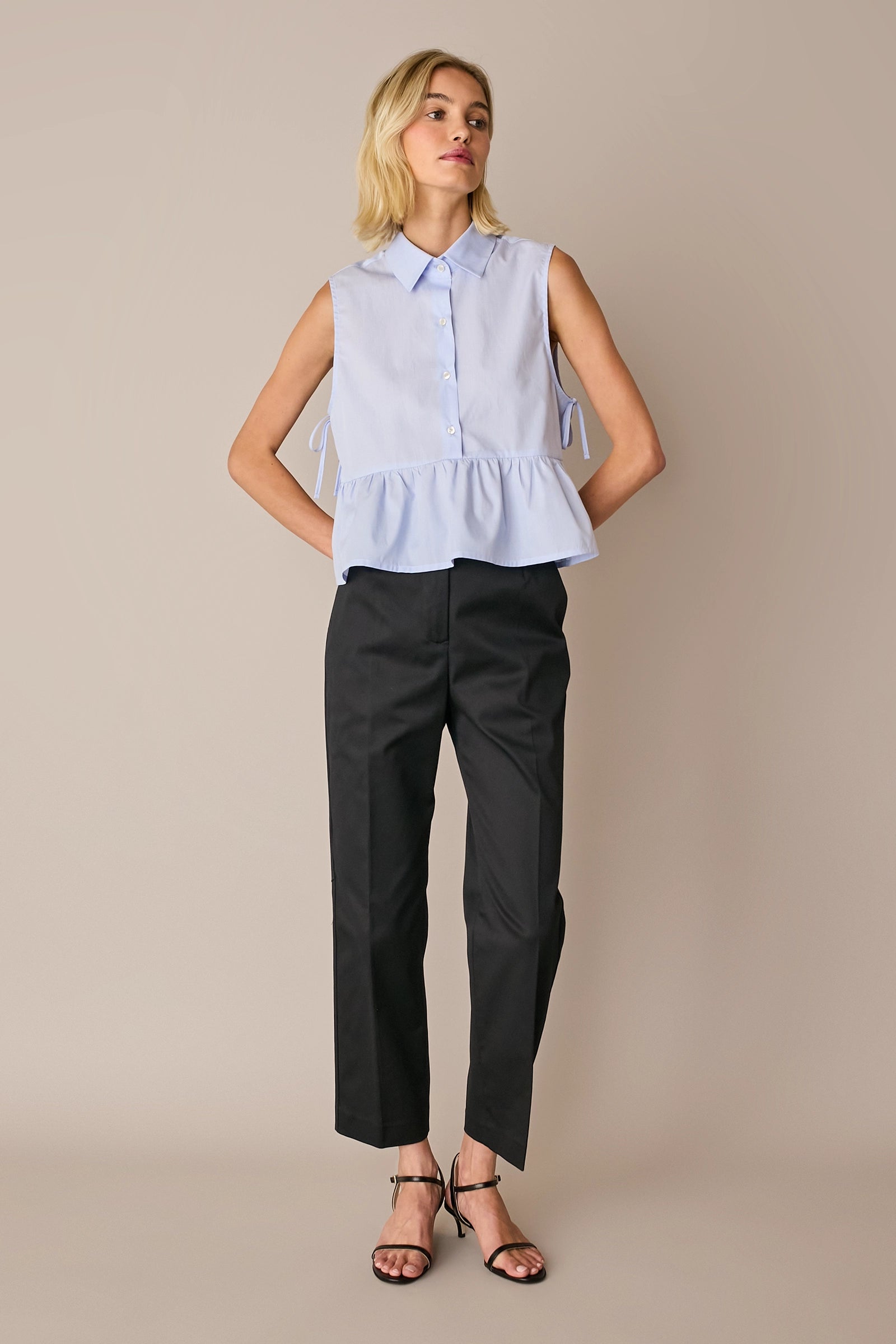 Camicia con fiocchetti