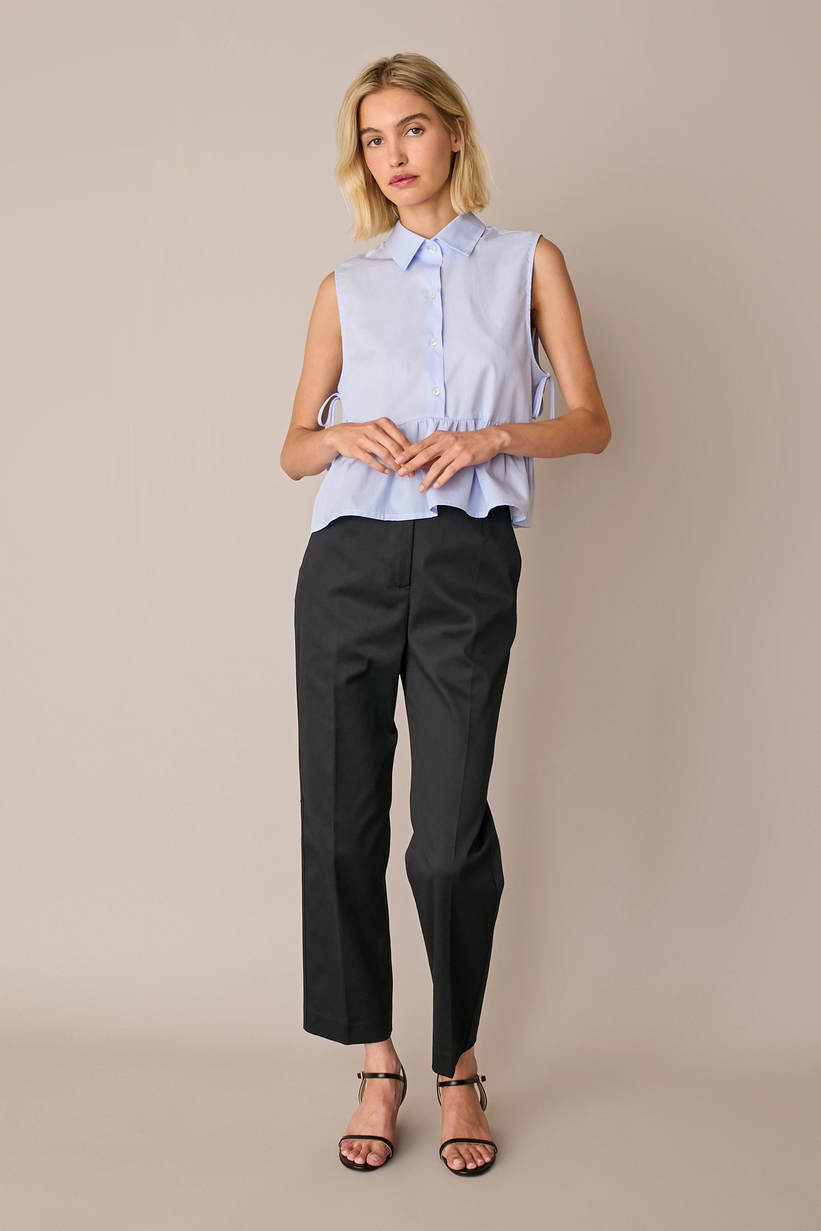 Camicia con fiocchetti