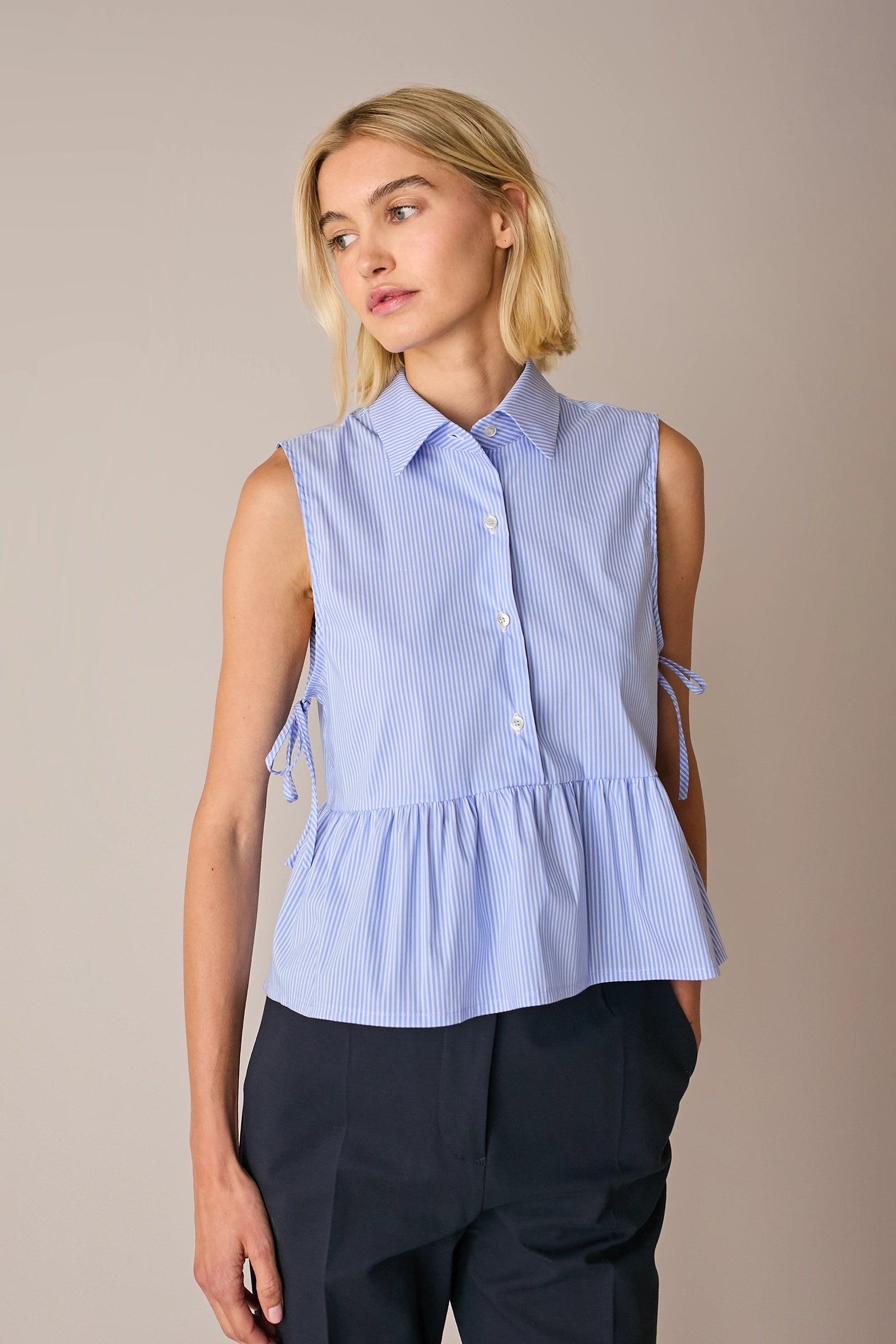 Camicia con fiocchetti