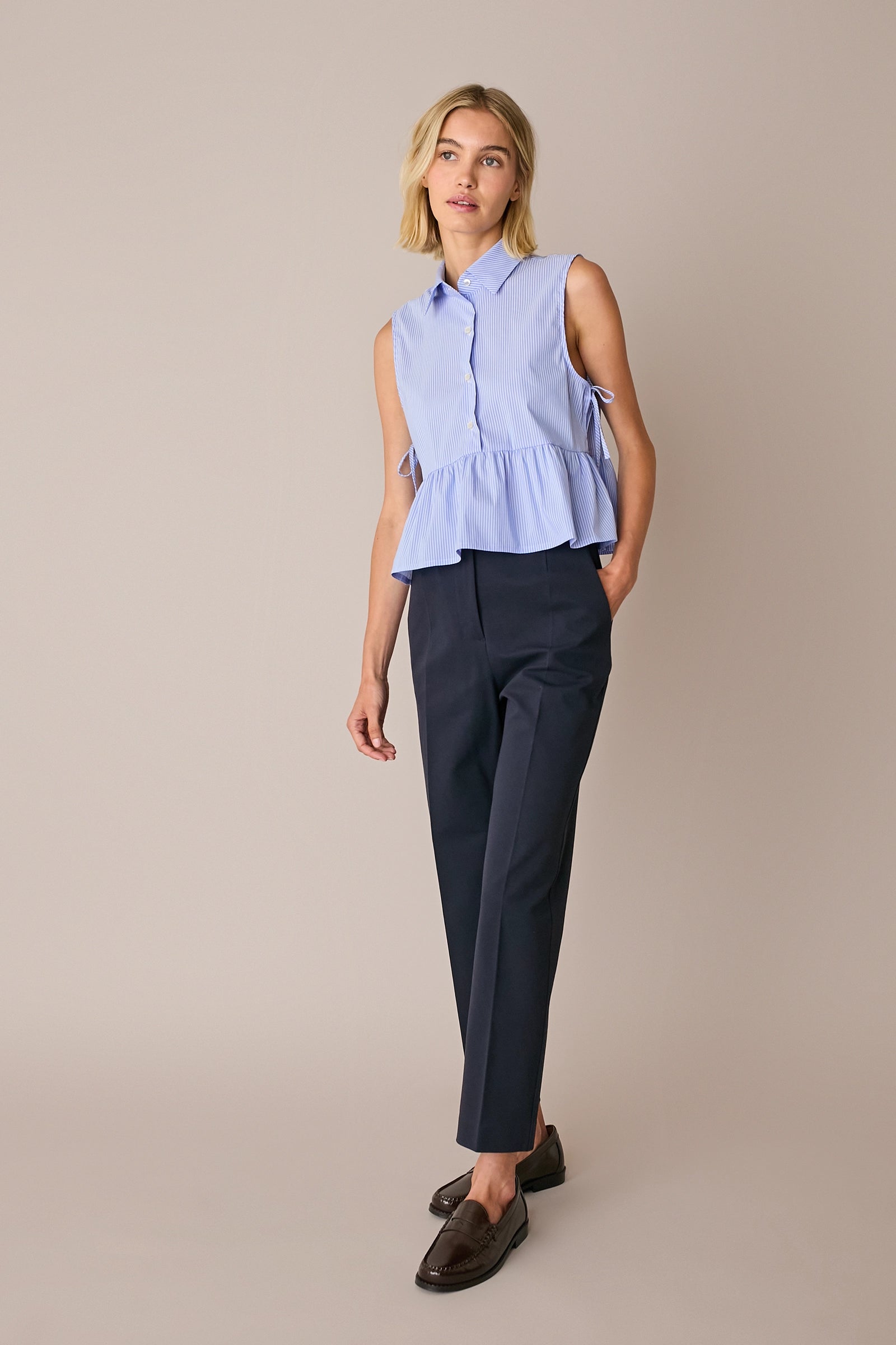 Camicia con fiocchetti