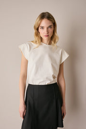 T-shirt con maniche a kimono