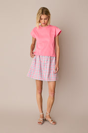 T-shirt con maniche a kimono