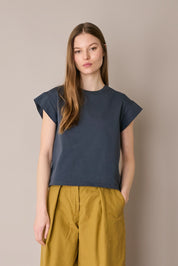 T-shirt con maniche a kimono