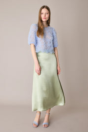 Top in tulle