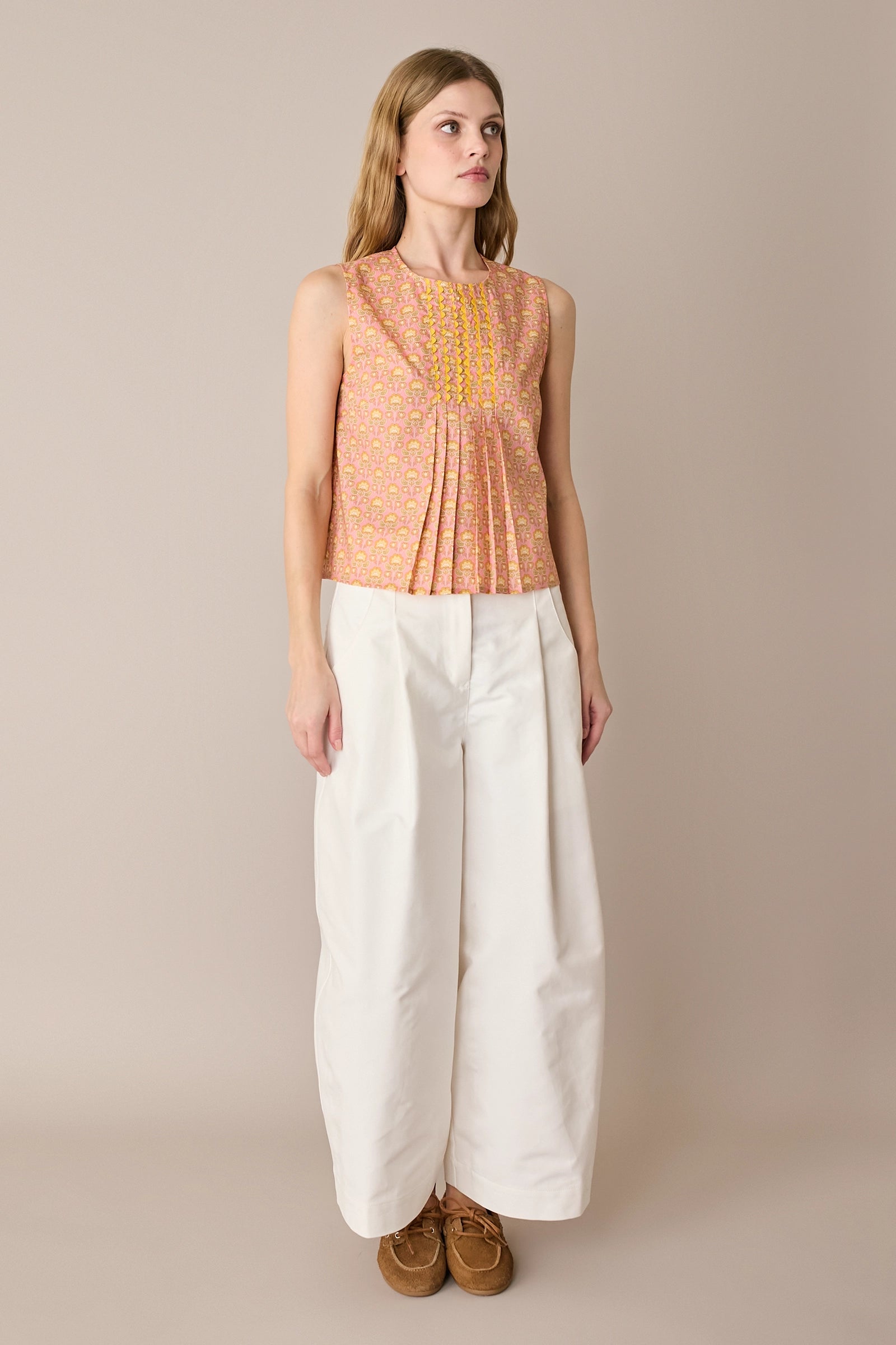Top a trapezio – Made with Liberty Fabrics