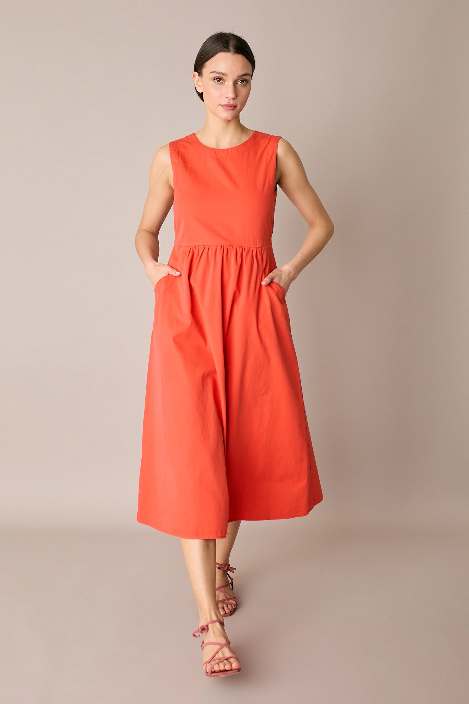 Long cotton dress