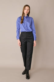 Camicia classica in cotone elasticizzato