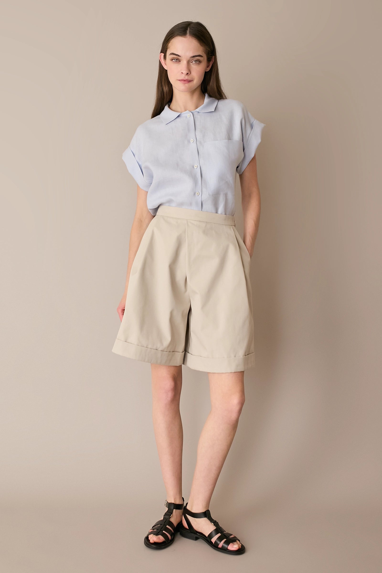 Tailored bermuda shorts