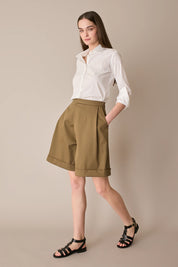Tailored bermuda shorts