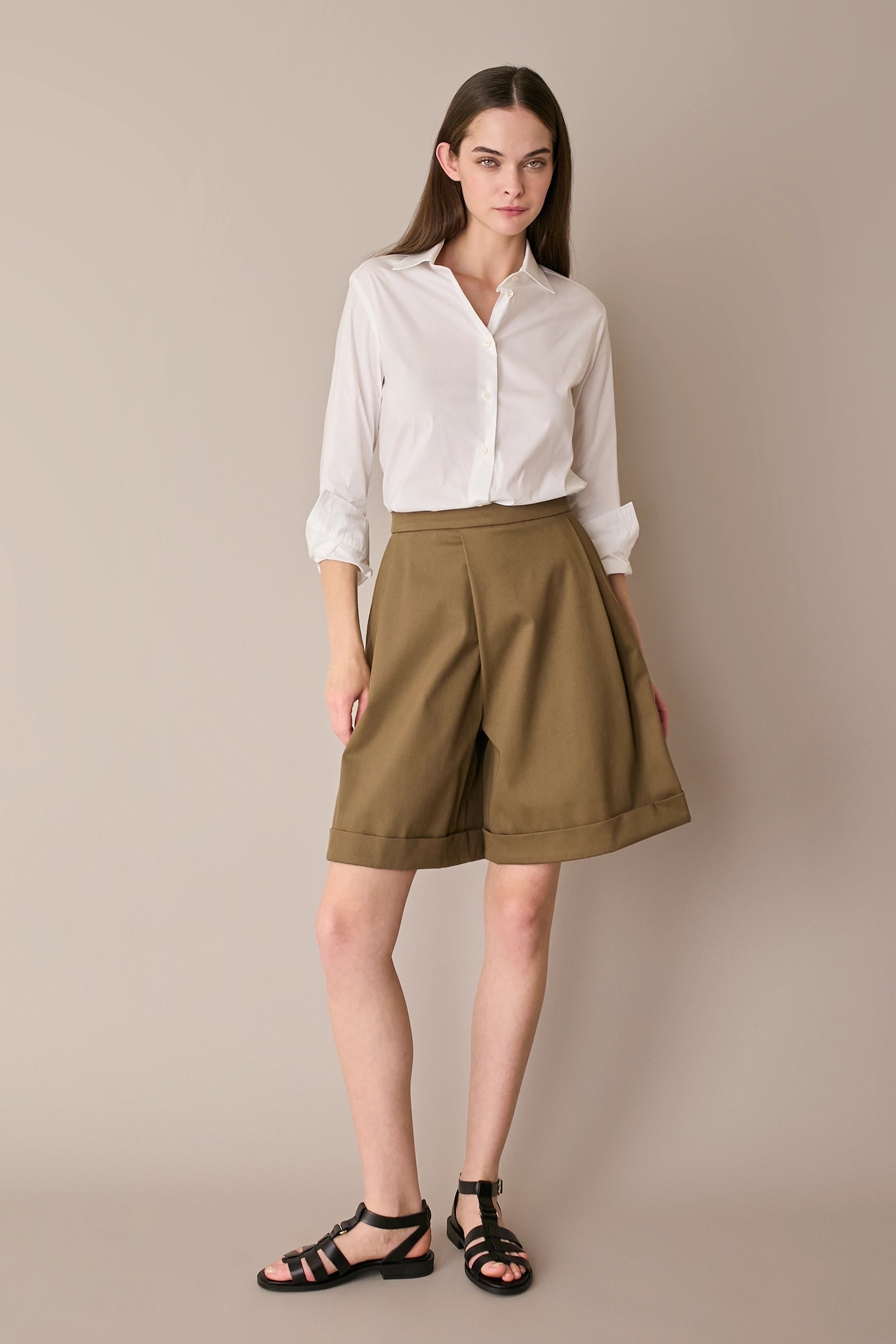 Tailored bermuda shorts