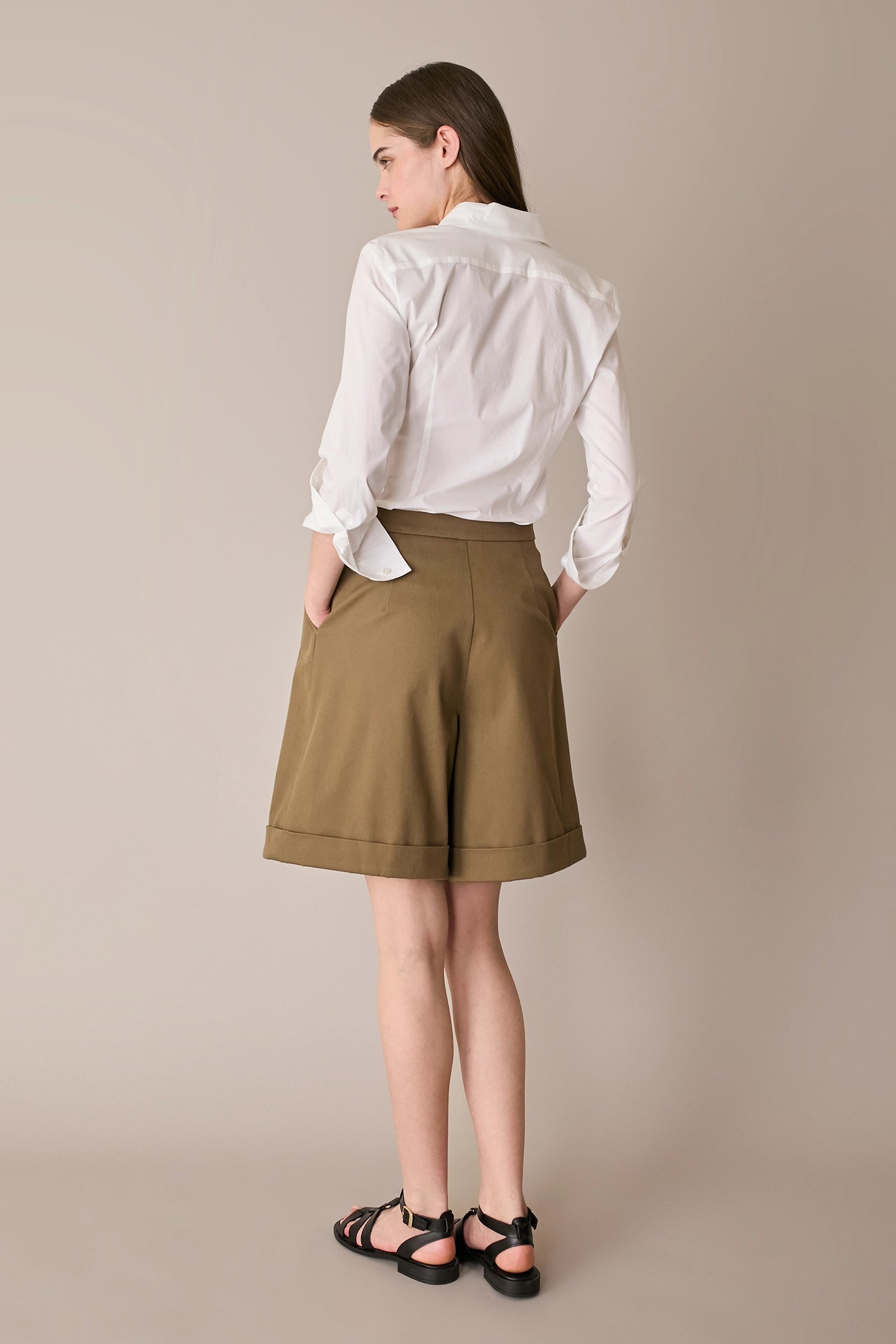 Tailored bermuda shorts