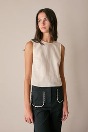 Pantaloni lunghi con serpentina