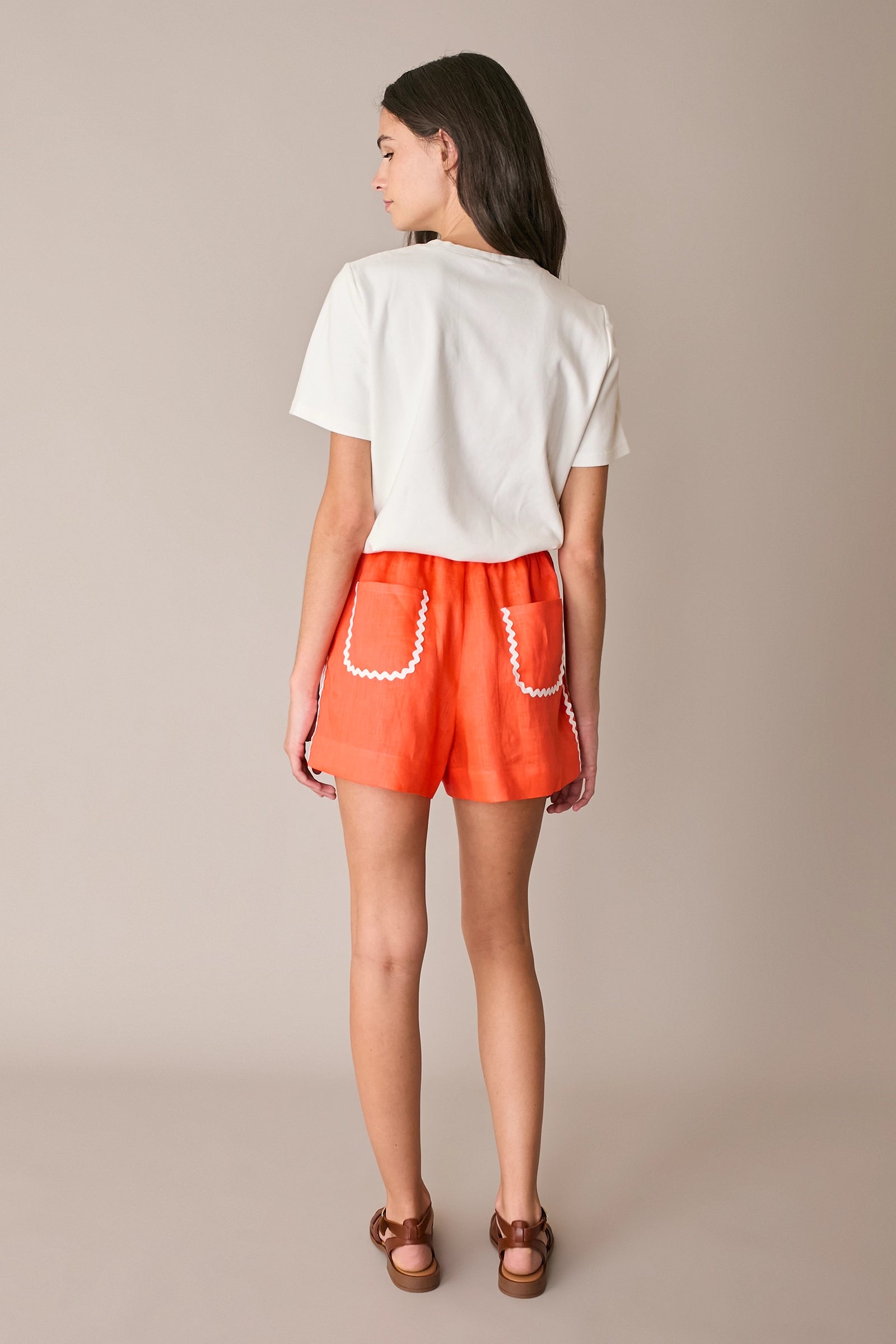 Shorts con serpentina