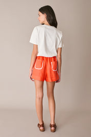 Shorts con serpentina