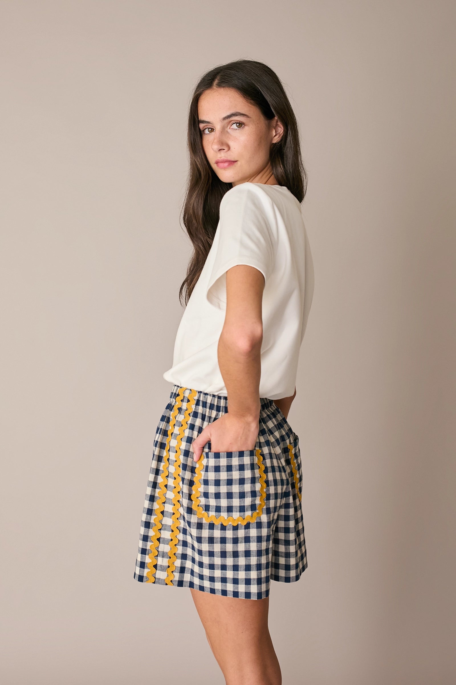 Shorts con serpentina