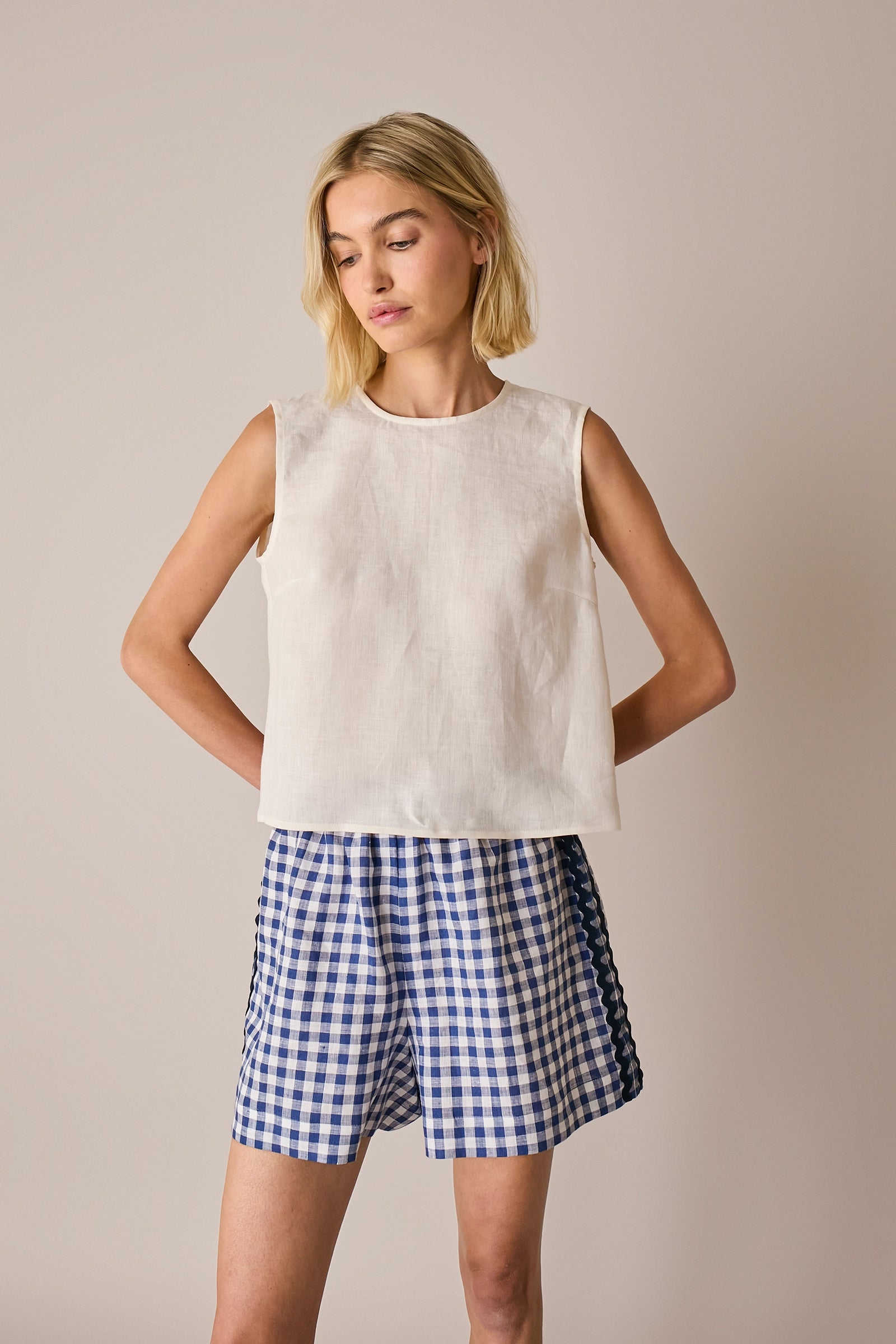 Shorts con serpentina
