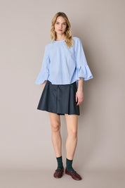 Shorts in cotone con pinces