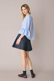 Shorts in cotone con pinces