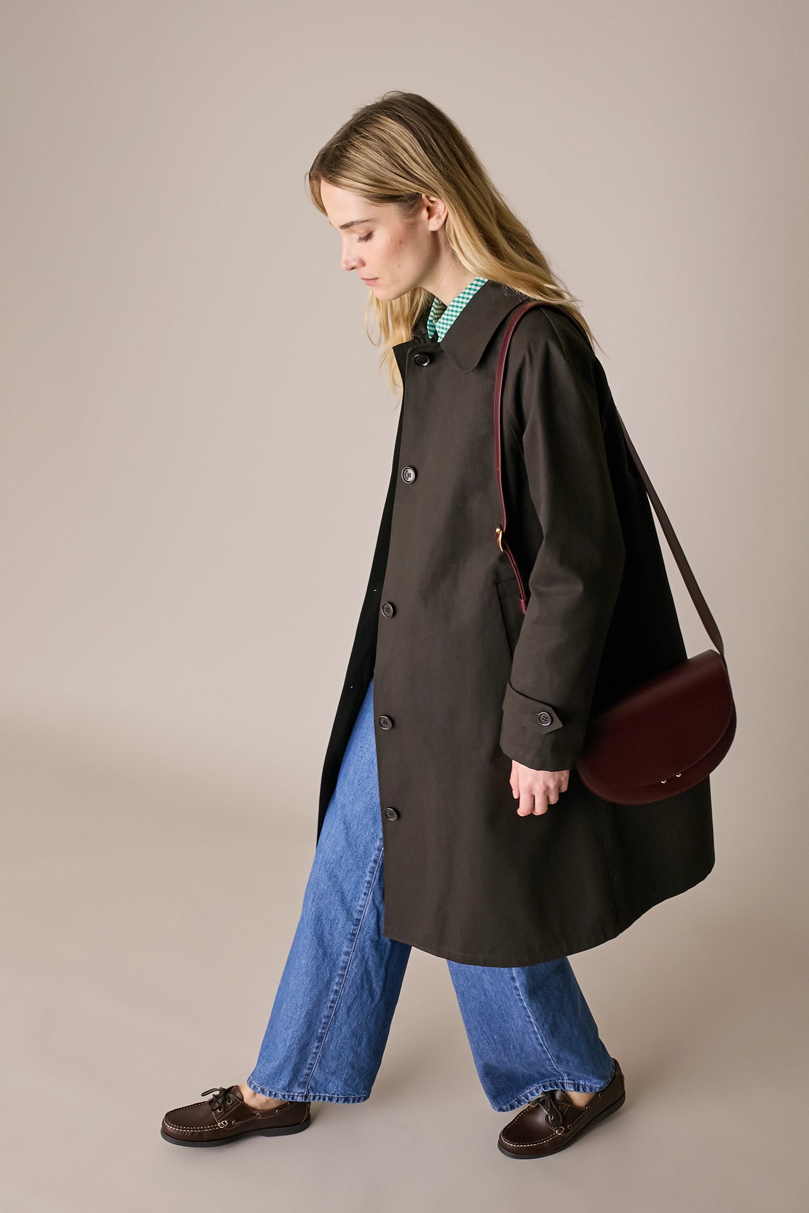 Trench in cotone