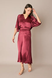 Satin blouse