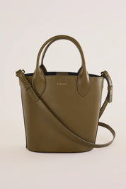 Borsa secchiello con tracolla removibile