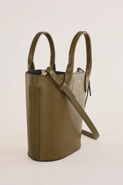 Borsa secchiello con tracolla removibile