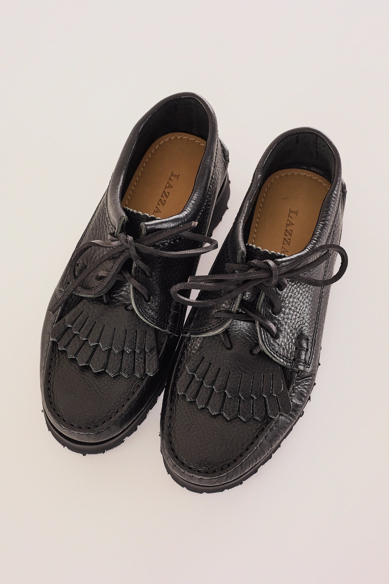 Lace-up loafers with Vibram sole