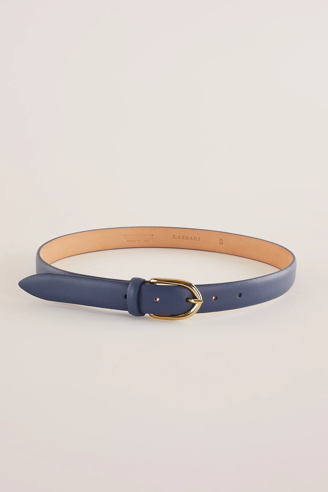Cintura in pelle bombata