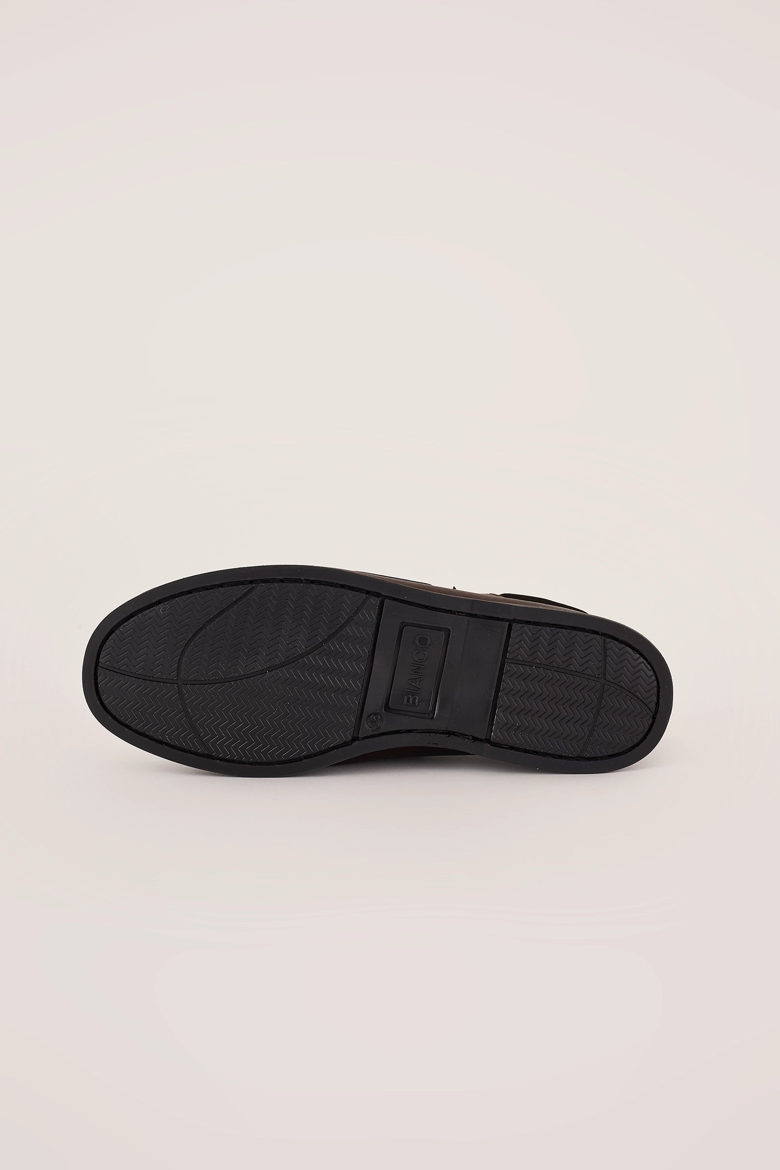 Lightweight leather deck shoes – Bianco