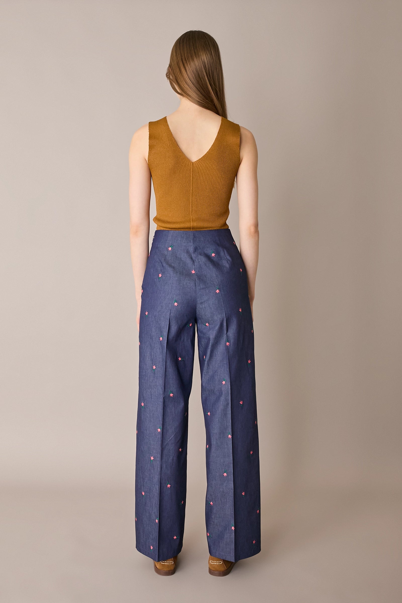 Canottiera in maglia di cotone