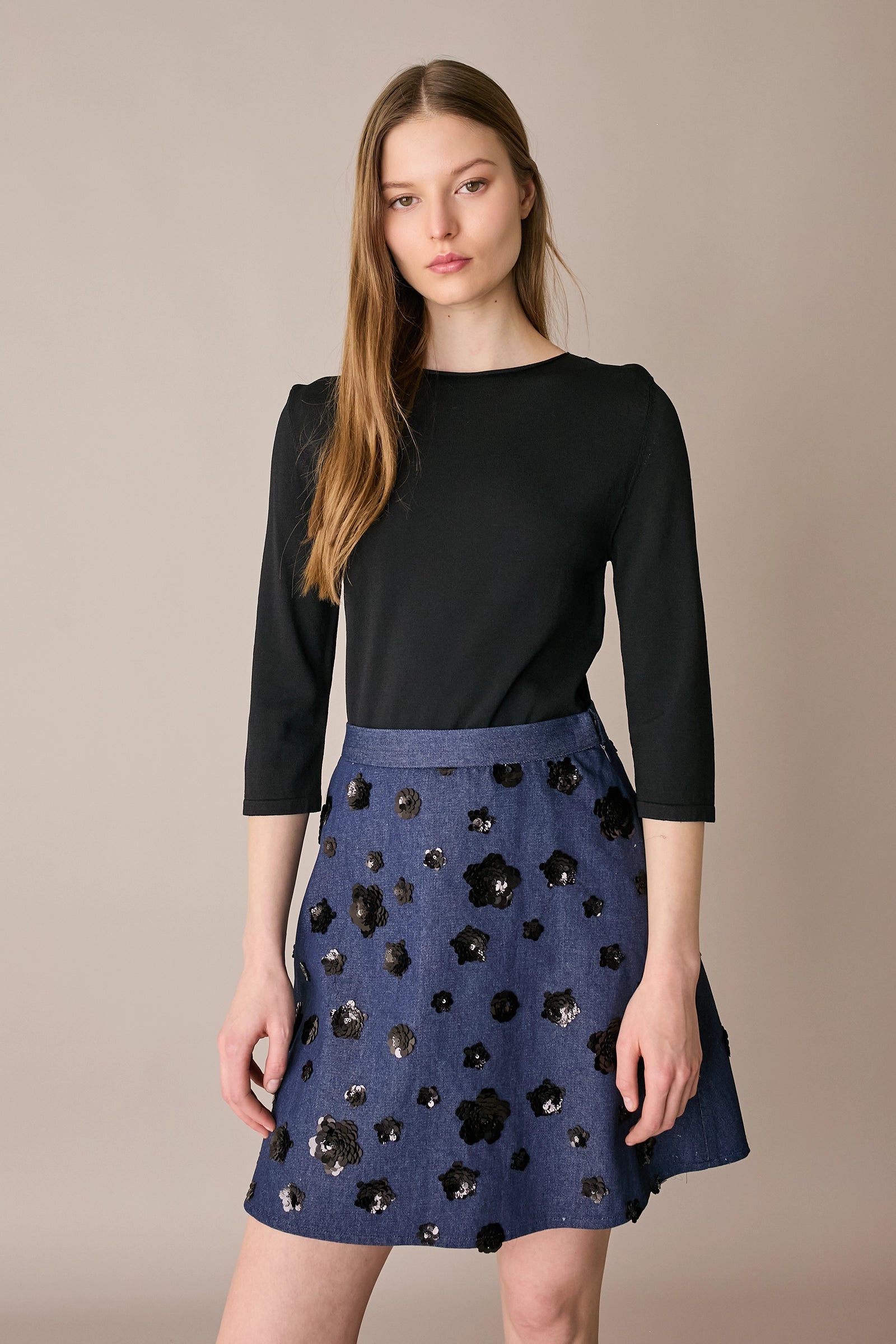 Maglia con maniche a tre quarti