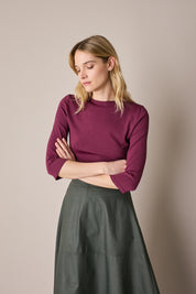 Maglia con maniche a tre quarti