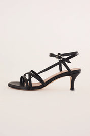 Sandali tacco 5 cm con listini