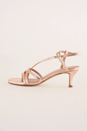 Sandali tacco 5 cm con listini