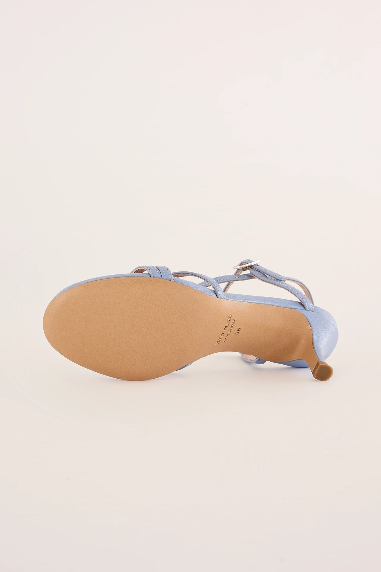 Sandali tacco 5 cm con listini