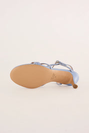 Sandali tacco 5 cm con listini