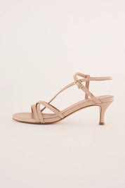 Sandali tacco 5 cm con listini