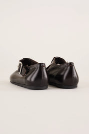 T-bar shoes with rubber sole
