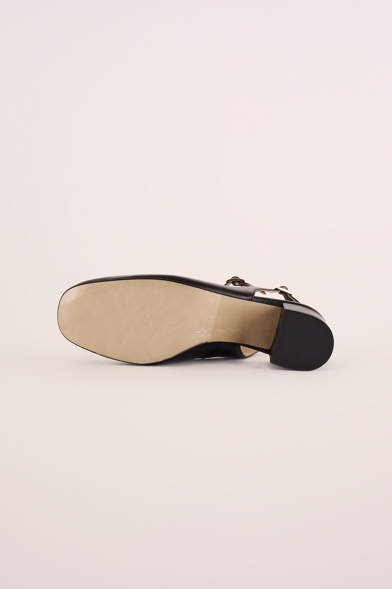 Double-strap slingbacks 5 CM