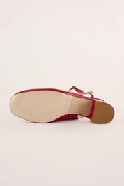 Double-strap slingbacks 5 CM