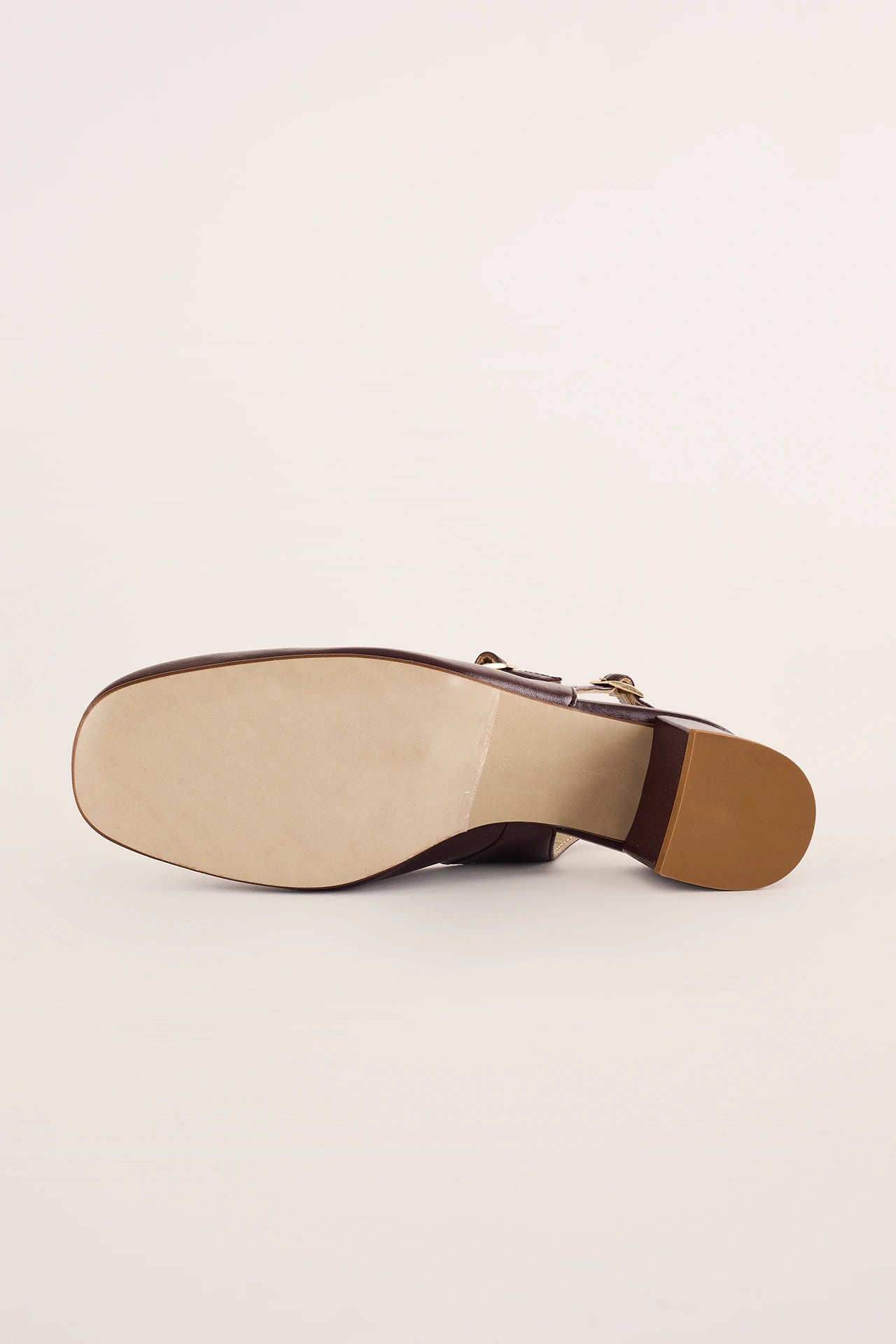 Double-strap slingbacks 5 CM