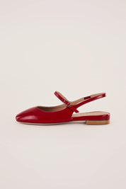 Slingback con punta tonda